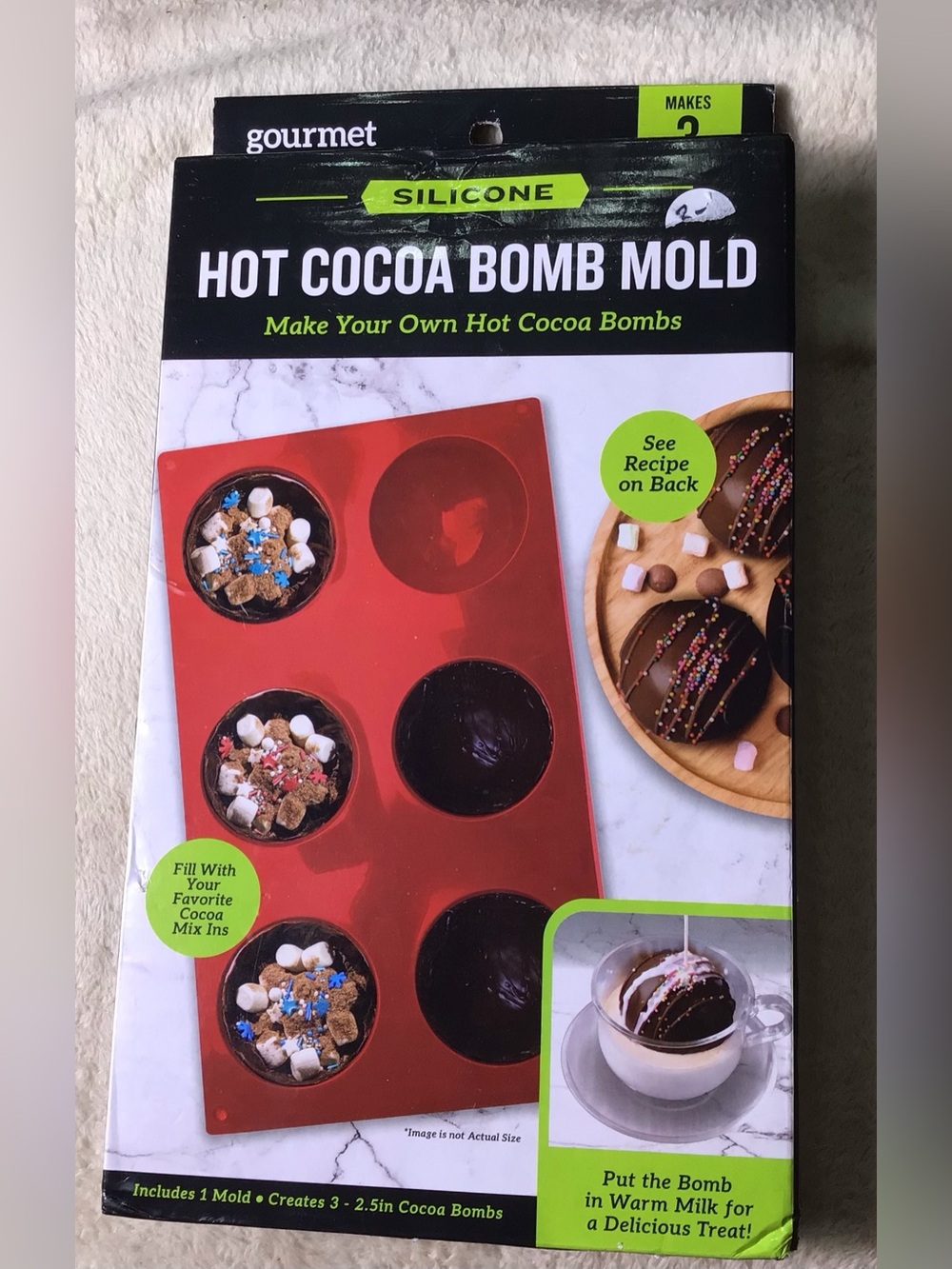 Silicone Hot Cocoa Bomb Mold
